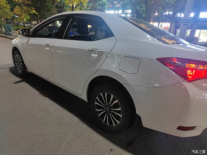 因换车自家一手车转让18款卡罗拉智享版76万公里无事