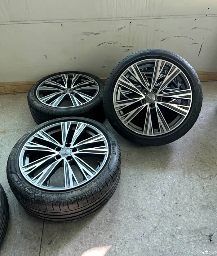 20寸奥迪a6轮毂轮胎感兴趣的瞧一瞧