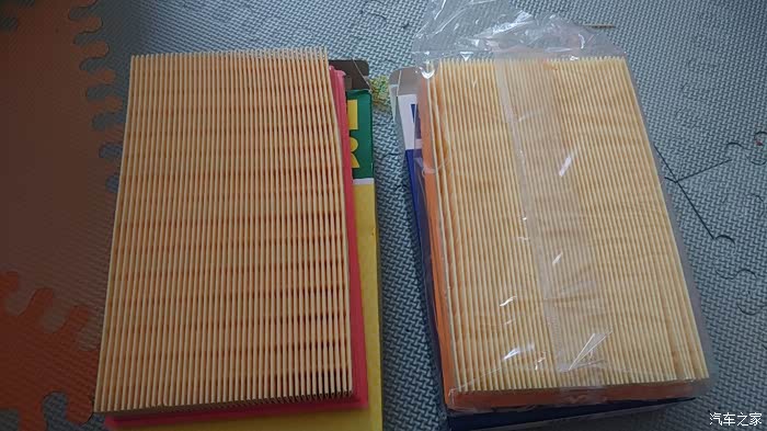 马勒空滤与曼牌空滤对比