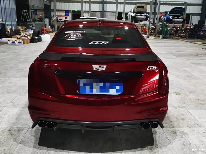 车主实拍凑个热闹凯迪拉克cts个人觉得这也属于一款经典车