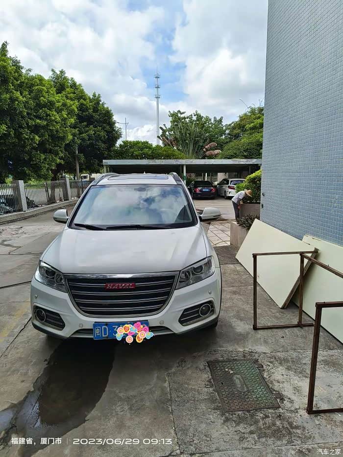 个人卖车2014款哈弗h6运动版二手车实表公里数八万出