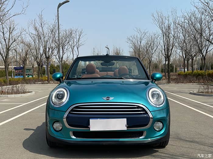 【图】16款加勒比蓝限量版敞篷小mini,1.5t,整车原版一块补_车生活论