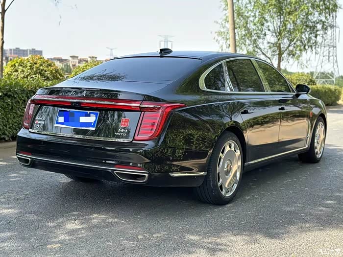 全款19.58万 新到21年红旗h9 2.0t顶配 指导价3