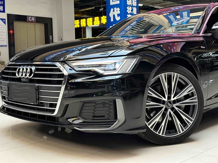 【图】奥迪a6l 2022款 45 tfsi 臻选动感型 原版原漆_奥迪a6l/a6(进口