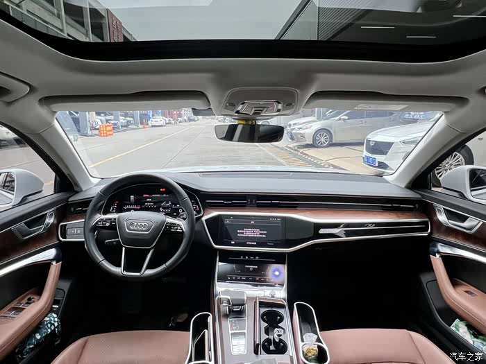 转奥迪a6进口allroadquattro55tfsi尊享越野星6000公里准新车