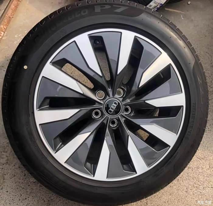 18寸奥迪a6l原厂拆车轮毂新车拆的99新一套来了来了