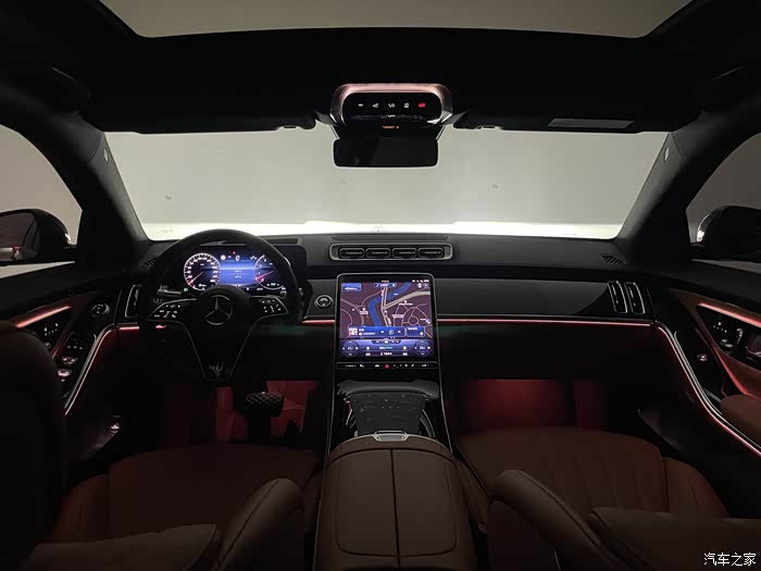 气场还得是奔驰s级才行呀奔驰s400l2023款s400