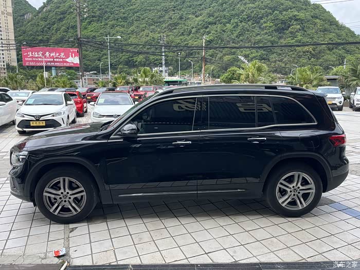 【图】,2022款奔驰glb220动感型,原版原漆带车衣,加装了电_奔驰glc