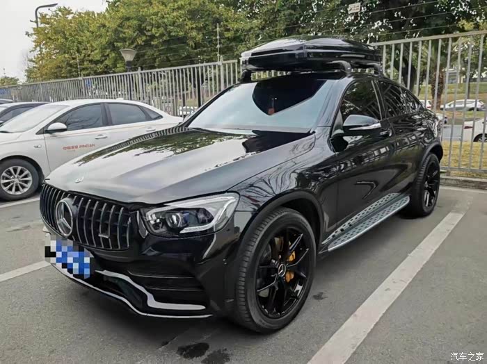 20年glc43轿跑柏林之声碳纤维中控旋转高音涡轮发