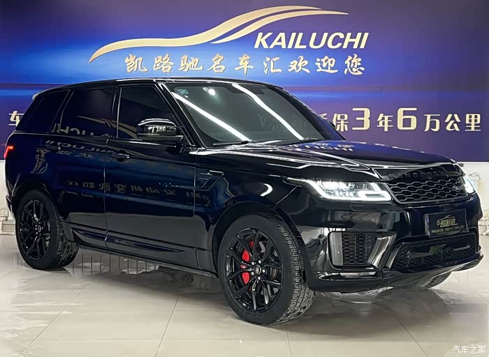 14年路虎揽胜运动版 新车指导价109.8 黑车棕内 825