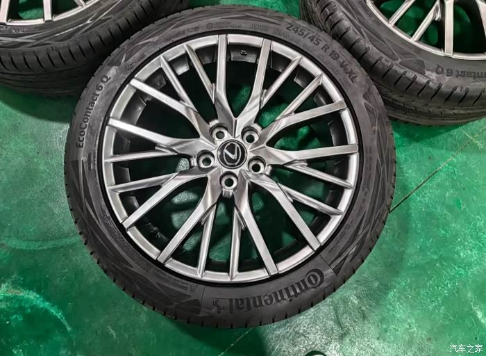 19寸雷克萨斯isf轮毂轮胎喜欢的来