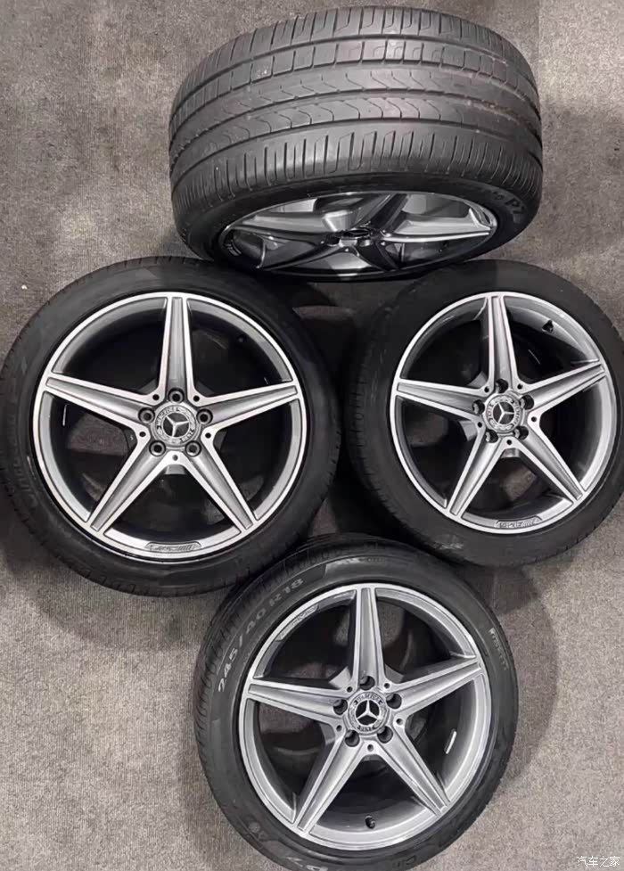 精品靓鞋子出来奔驰轮毂18寸20款c260运动版原厂原车奔