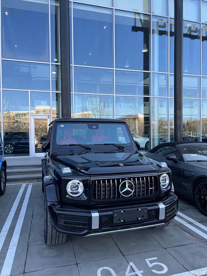 【图】amg g63黑红 新车包牌包税300落地_奔驰g级论坛_汽车之家论坛