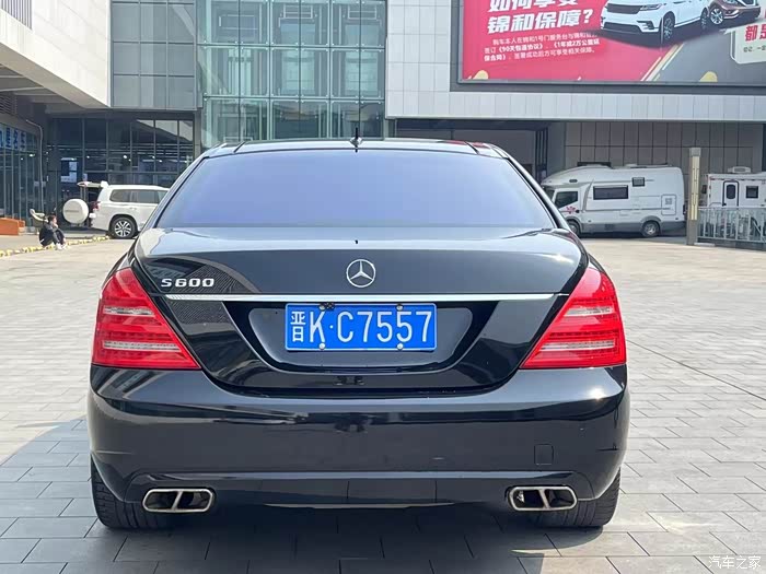 09年奔驰s600实表13万公里配置拉满前后排座椅通风