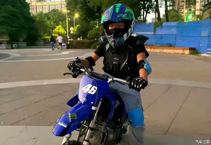 【图】雅马哈TTR50越野摩托车，MINI款设计，一米身高也能驾驭_摩托车论坛_汽车之家论坛