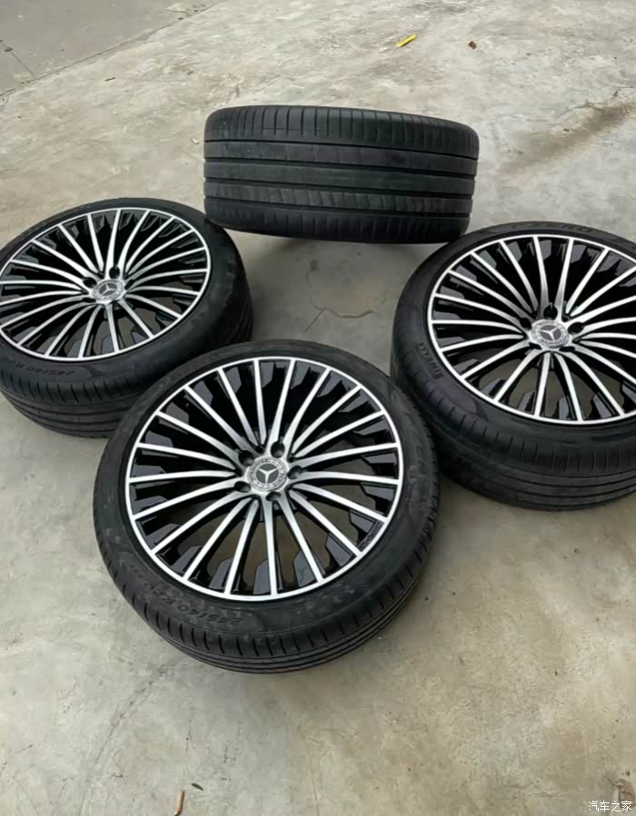 20寸奔驰e400原厂轮毂轮胎感兴趣的约