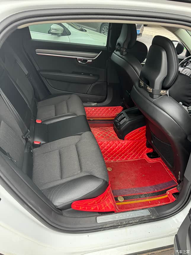 【图】19年 s90 t4智逸 改装轮毂 外白内红 十万公里原版批_沃尔沃s90