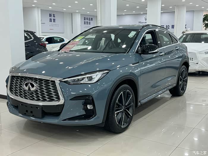 回来一板英菲尼迪qx55继续开卖飞全国