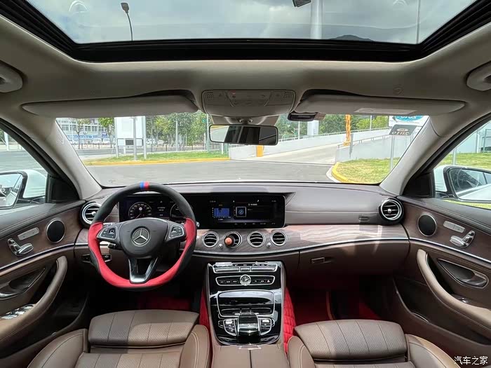 出一台17年奔驰e200l没有事故安全行驶了12w公里