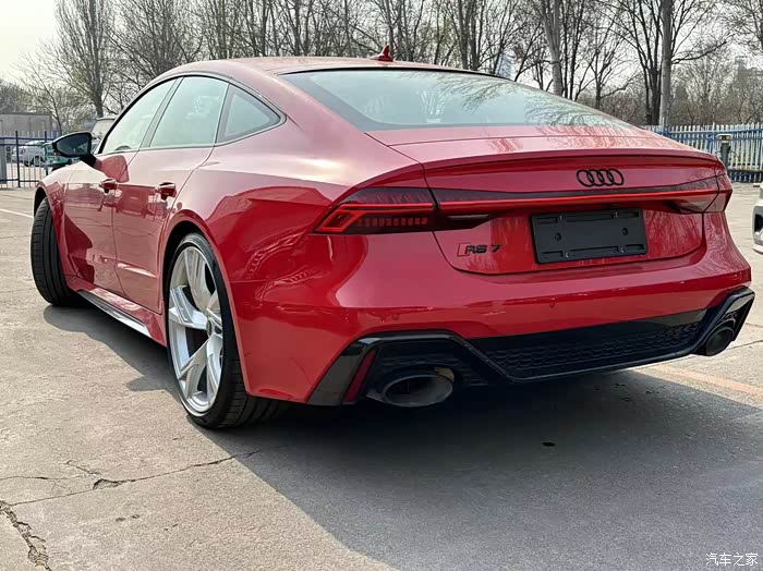 【图】rs7红色大满配,新车未上牌,几千公里._奥迪rs论坛_汽车之家论坛