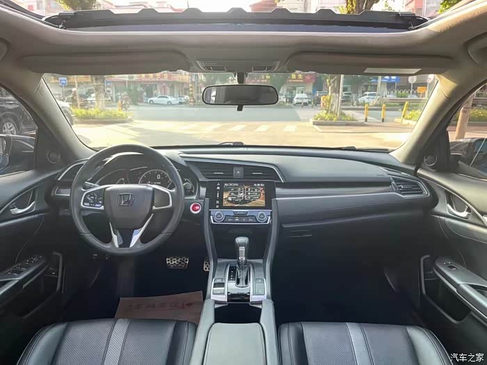 家用本田思域19款燃动版19年12月上牌原版原漆0出险一手