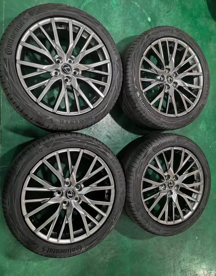 漂亮鞋子19寸雷克萨斯isf轮毂轮胎