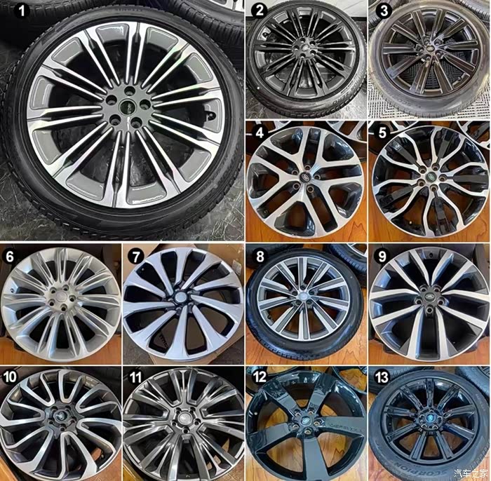 揽胜小刀峰钻石21寸 轮胎:275/45r21 九成新需_揽胜论坛_汽车之家论坛