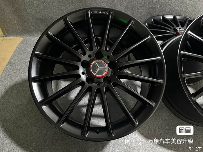 奔驰19寸轮毂a45轮毂amg原厂进口拆车件产地意大利