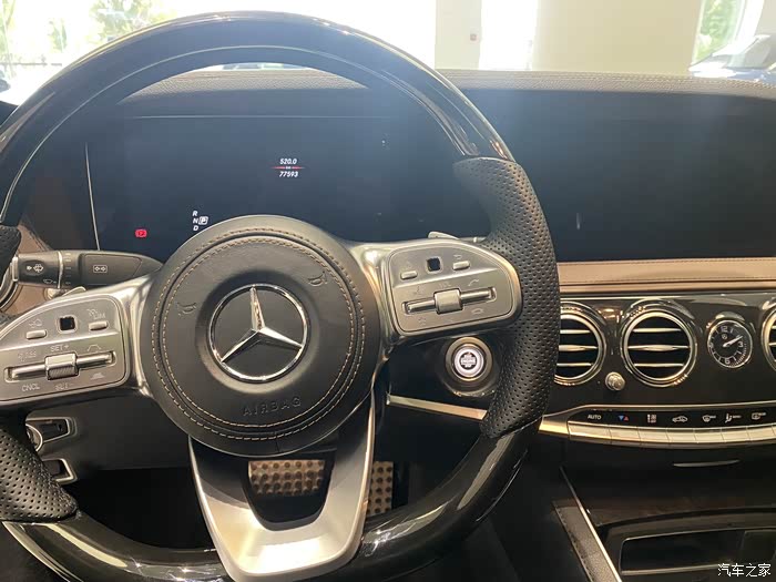 19年奔驰s450实表7万公里柏林之声抬头显示商务出行