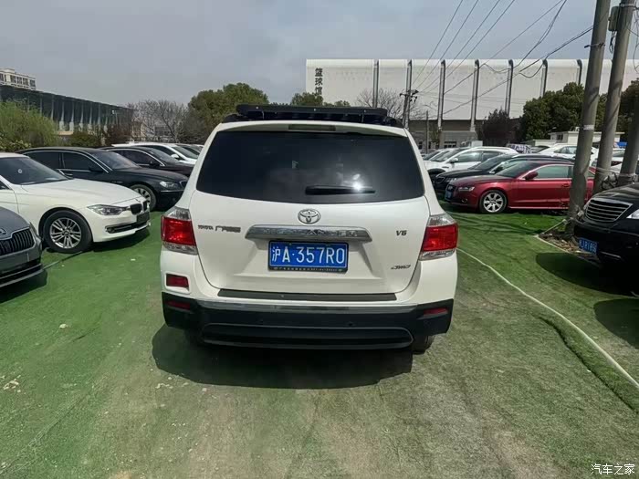 14年10月12款汉兰达35l精英型7座四驱沪牌一