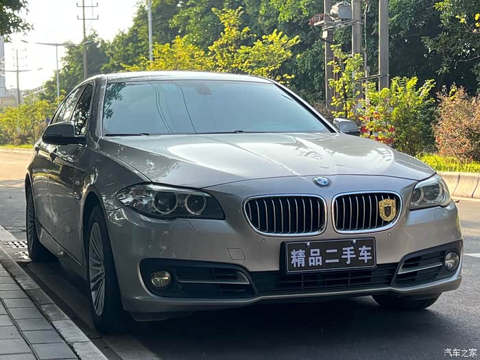 14年宝马525li领先极品车况全车原版喷过4幅漆车主