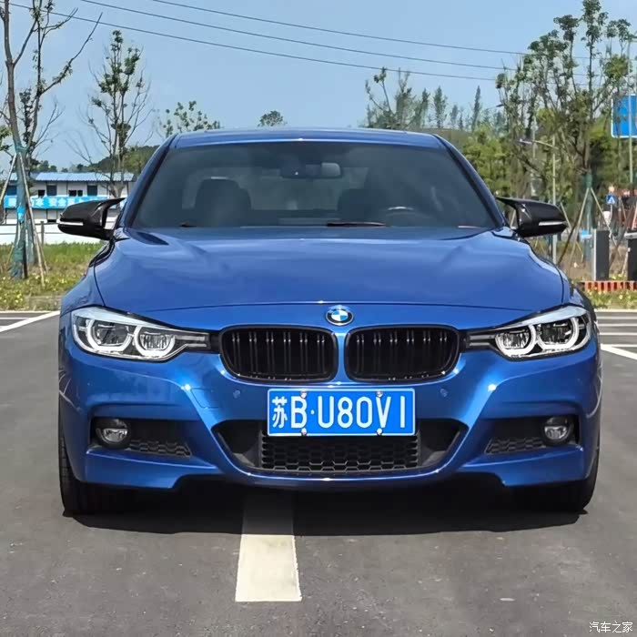 17年宝马330im 原版原漆大极品 美女车 9万公里! 谁