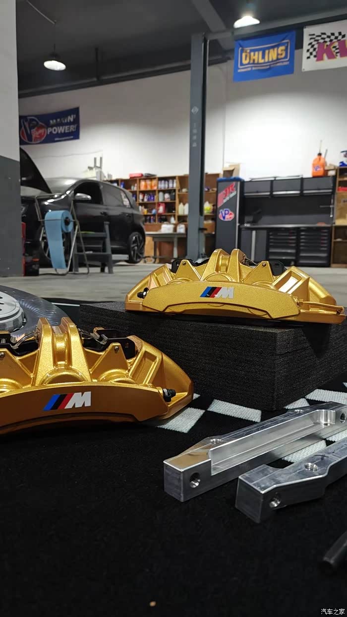 宝马mp款6活塞刹车4xxx出被鸽前轮一套配brembo