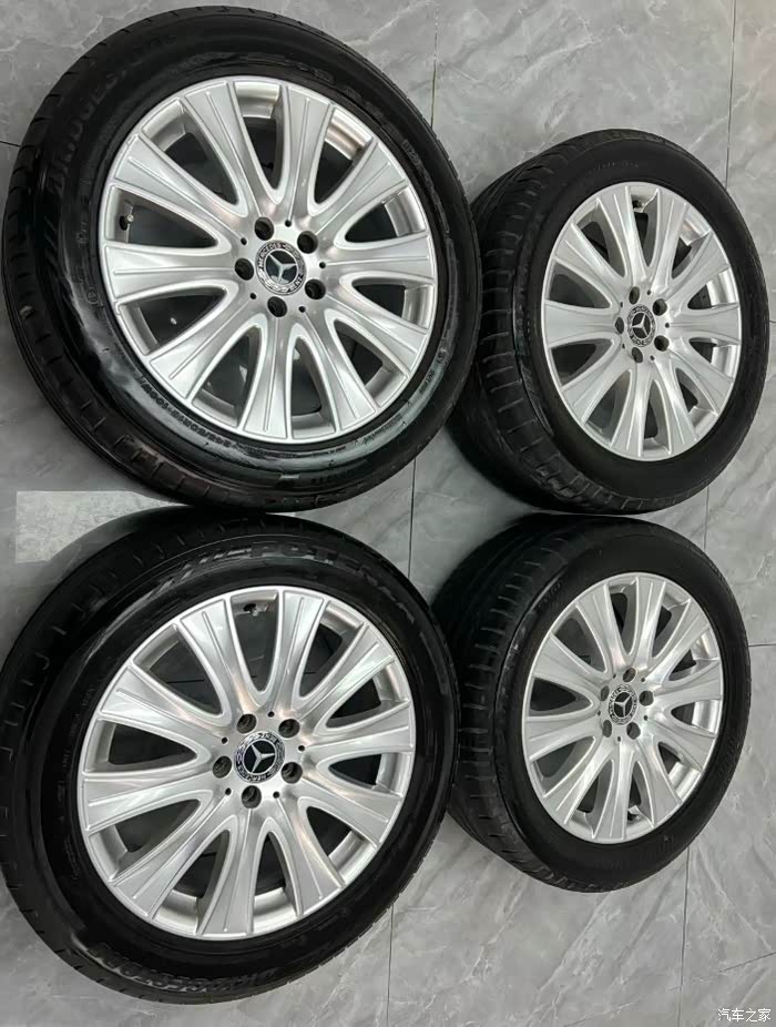 18寸奔驰s级轮毂轮胎感兴趣的可约