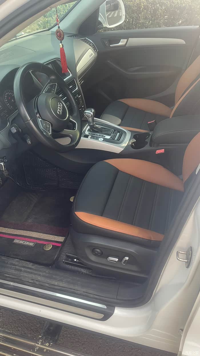 17年奥迪q520t国五排量发动机行驶八万公里车况优秀成色