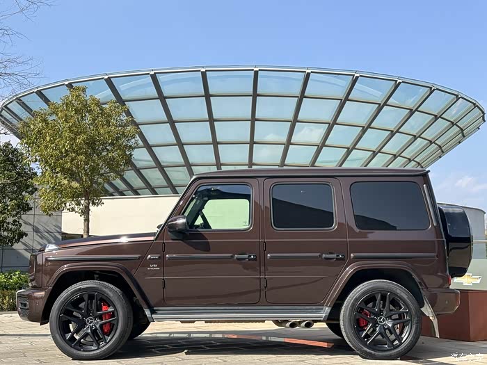 22年上牌奔驰g63美规原漆车况安全行驶一万公里车况精