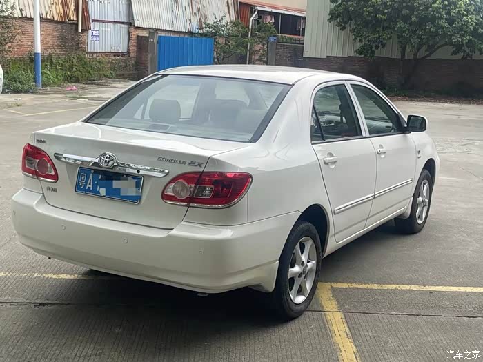 12年丰田花冠1.6排量,广州牌一手车公里数12万