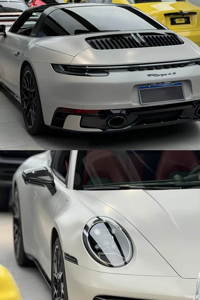 保时捷22年上牌992targa4s配置高仅九千多公里