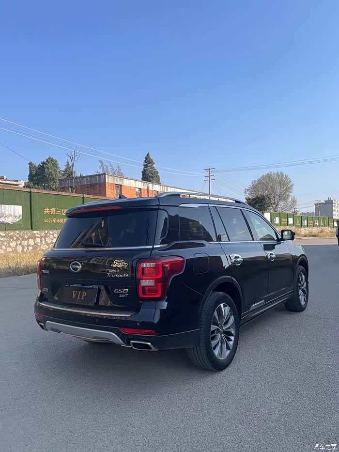 最新拿下2019年9月份上牌私家一手传祺gs8四驱智联豪华最