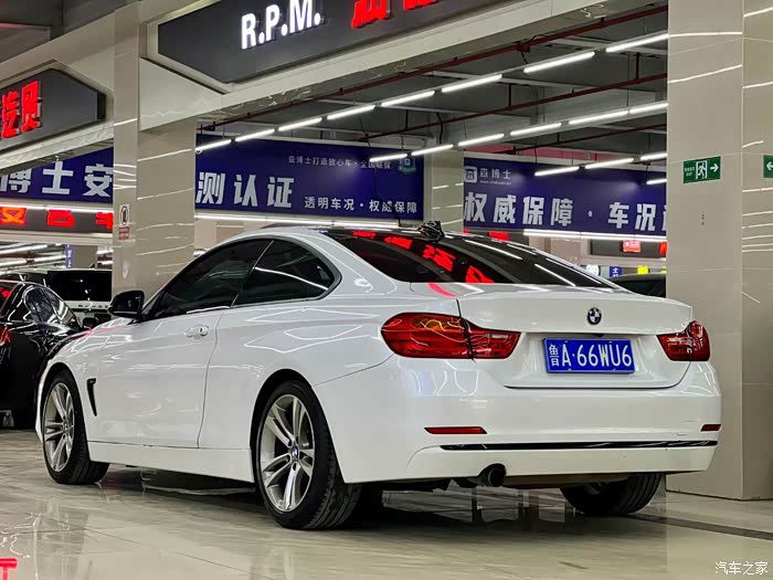 16年宝马420i两门硬顶跑车20t时尚型七万多公里实