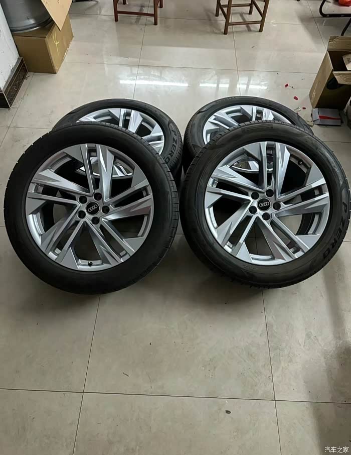 20寸q7奥迪原厂轮毂轮胎喜欢的看过来