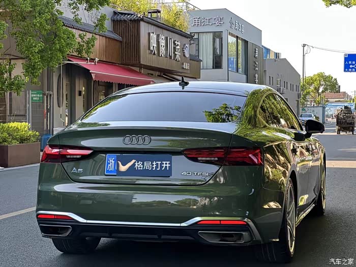 21年新款奥迪a5,小姐姐一手车,全程4s店保养,实表5万多