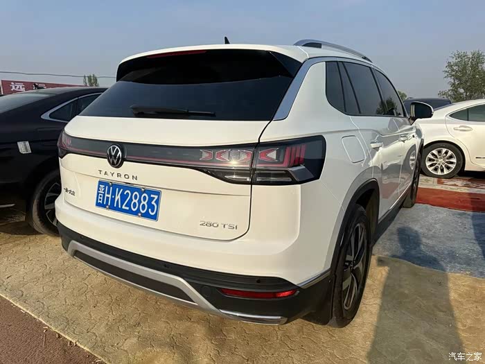 新到23年23款大众探岳280两驱豪华plus8000公里
