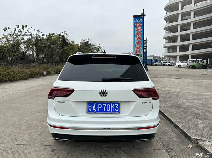 18年6月大众途欢海关进口四驱20t自波全景天窗无