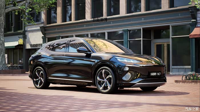 全新腾势n7颜值太能打了