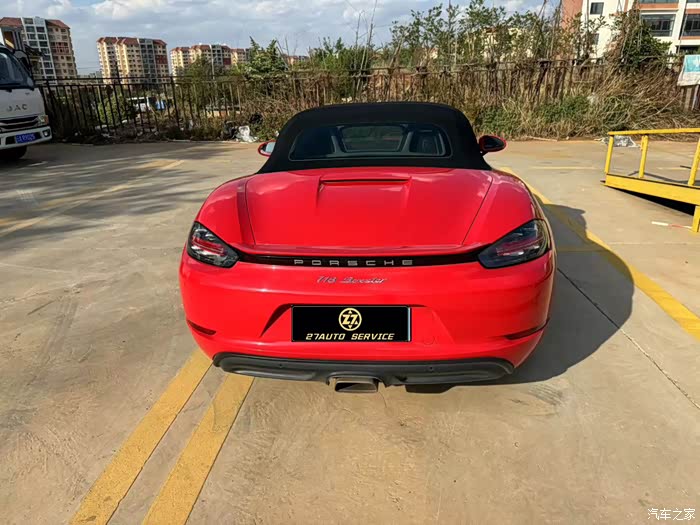 出自用保时捷718全国最便宜行驶五万公里原版车况36