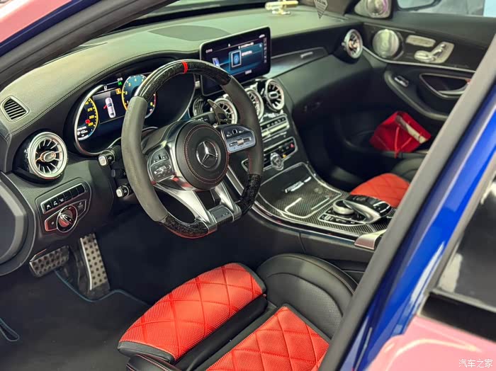 代友出奔驰c6316年精品车况升级桶椅碳陶刹车正