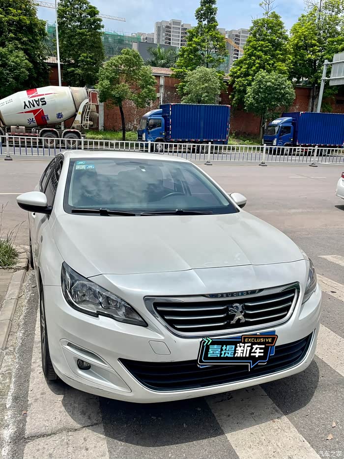 16年底上牌 东风标致408 1.6t 8万多公里