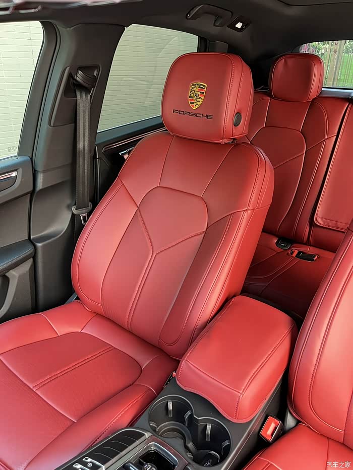 机缘巧合终提保时捷macan自己diy波尔多红内饰