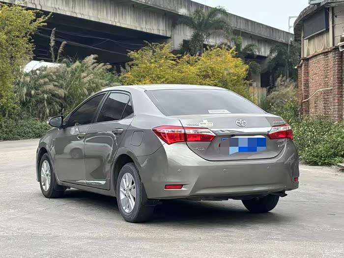 拿下16年丰田卡罗拉自动16l一键启动多功能方向盘